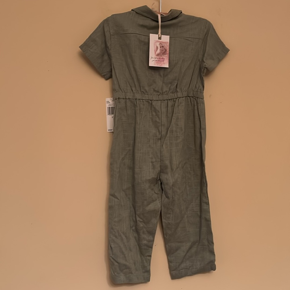 NWT Jessica Simpson Toddler’s Olive Green One Piece Size 2T - Picture 2 of 4